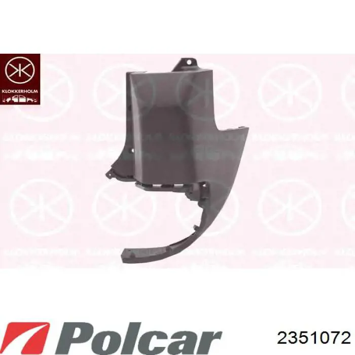 2351072 Polcar Pára-choque dianteiro