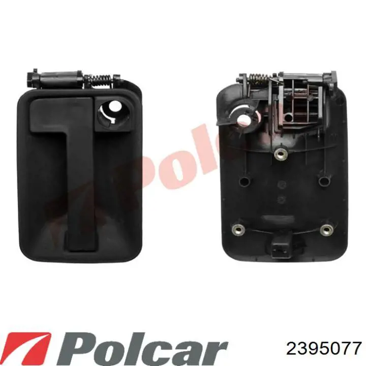 2395077 Polcar Kit de suportes/ fixações do para-choque dianteiro