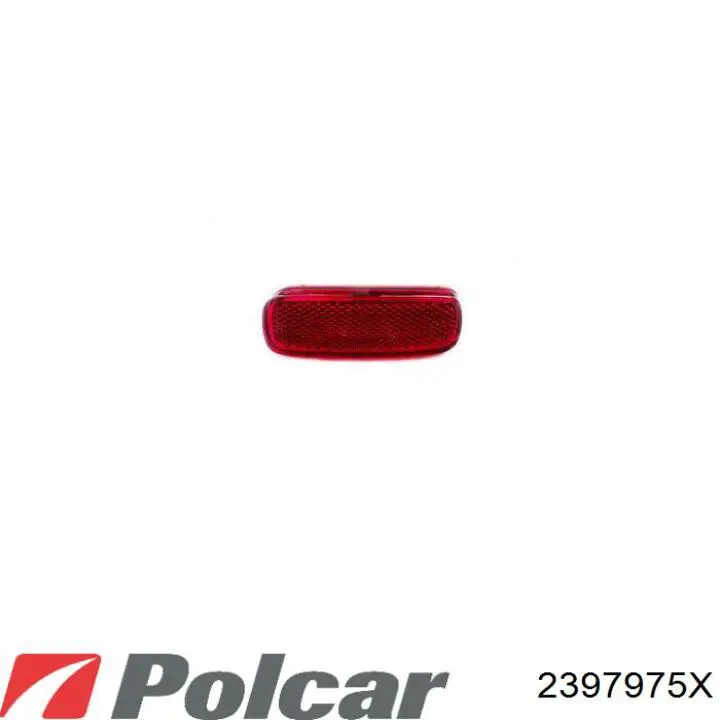 Retrorrefletor (refletor) do pára-choque traseiro esquerdo VAN Wezel 0969929 preço, a partir de 23,30 USD