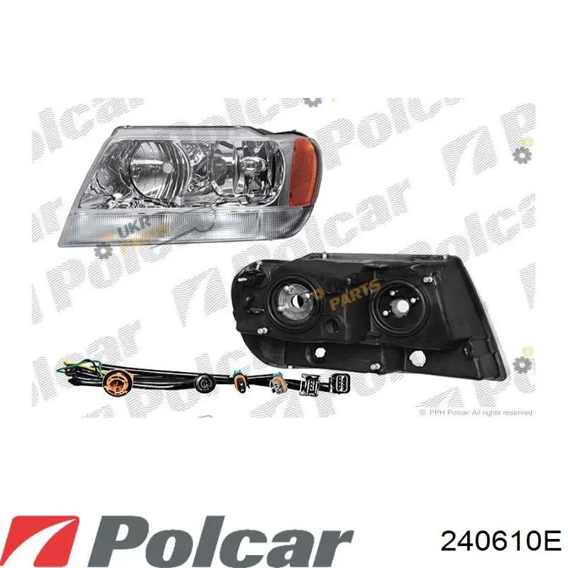 Luz direita Chrysler 68086528AA preço, a partir de 103,86 USD