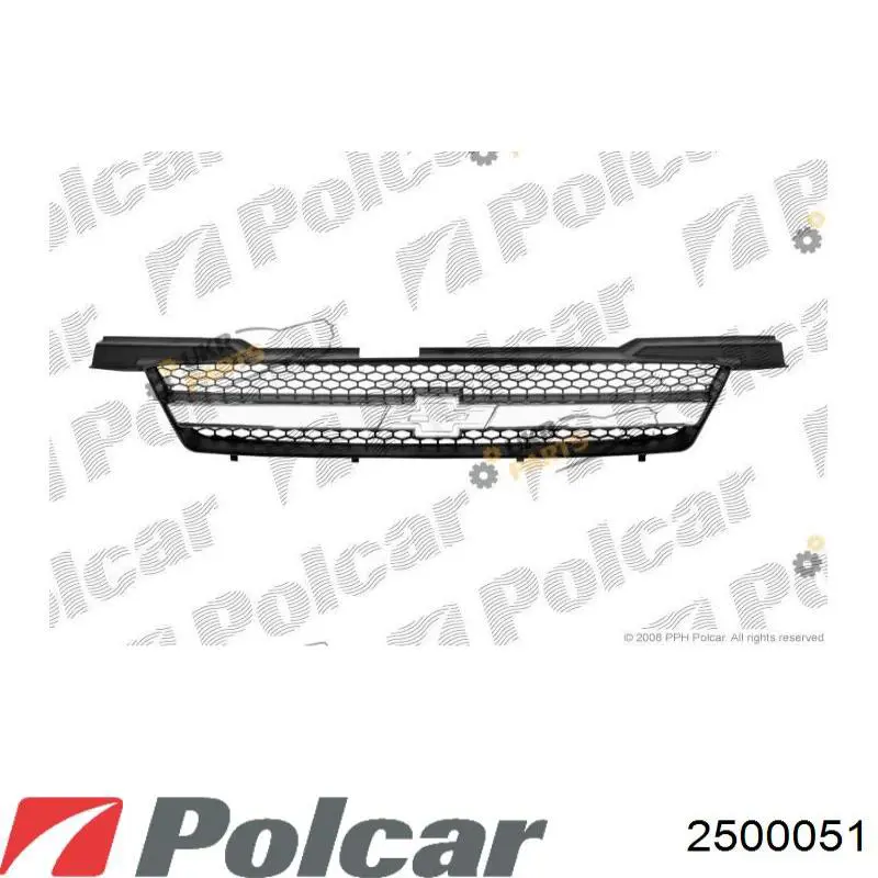 96490594 General Motors Grelha do radiador