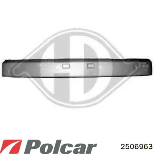 Compre 2506963 Polcar Reforçador do pára-choque traseiro