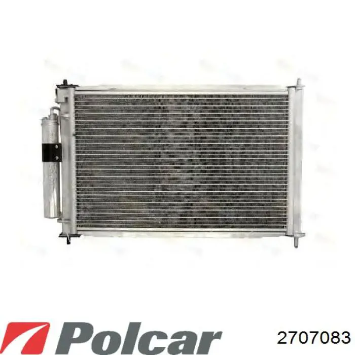 Radiador de esfriamento de motor 2707083 Polcar