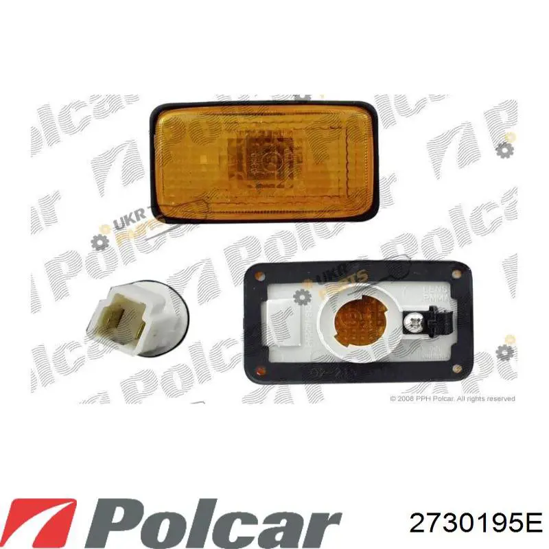 Luz intermitente no pára-lama 2151422NAEY Depo/Loro/Abakus