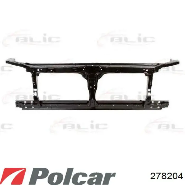  Suporte do radiador montado (painel de montagem de fixação das luzes) Nissan Navara NP300 III pick-up (D40) (2004 - 2015) NP300 III