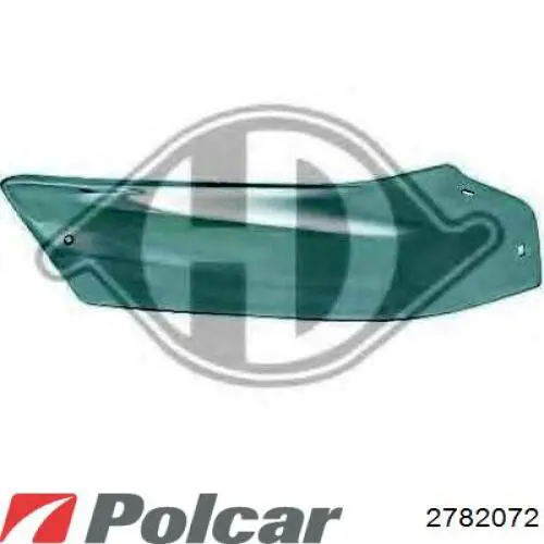 2782072 Polcar Pára-choque dianteiro