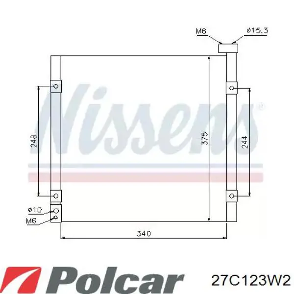 Compre FP50W104 FPS Difusor do radiador de esfriamento, montado com motor e roda de aletas