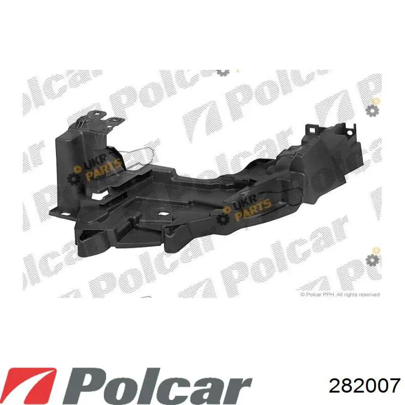 Pára-choque dianteiro 282007 Polcar
