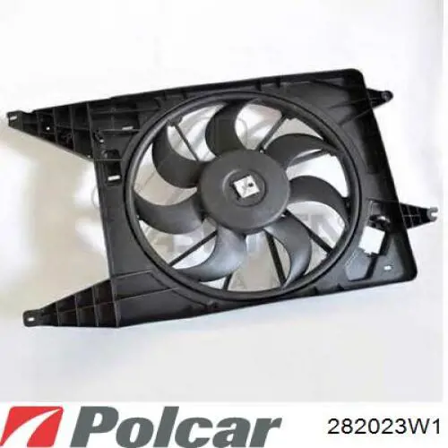 Compre 8200880555 Renault (RVI) Difusor do radiador de esfriamento, montado com motor e roda de aletas