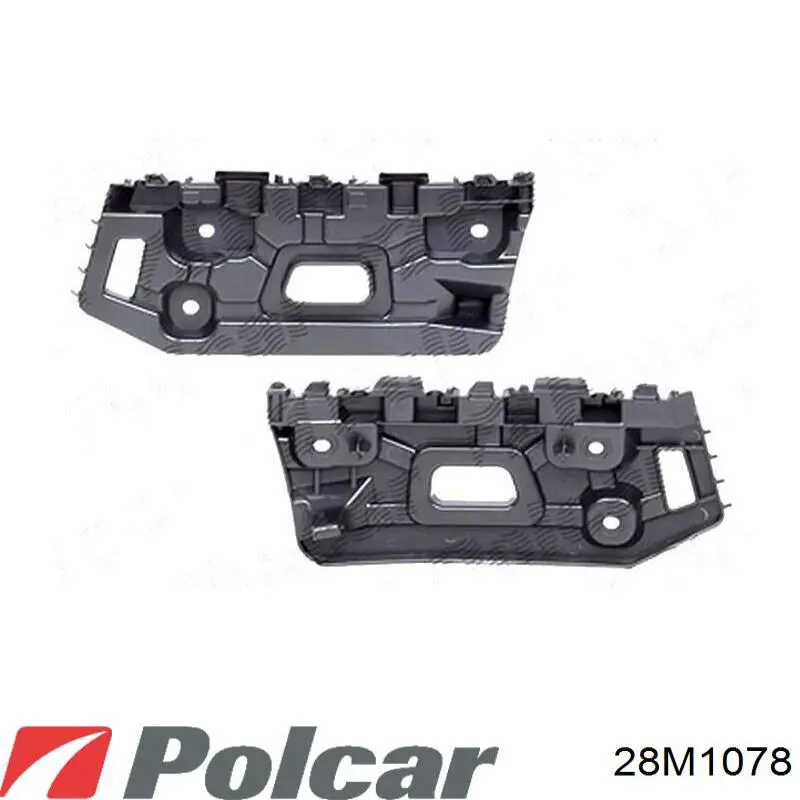 622224036R Renault (RVI) Consola do pára-choque dianteiro direito
