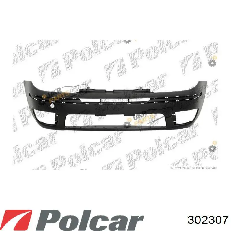 Pára-choque dianteiro 302307 Polcar