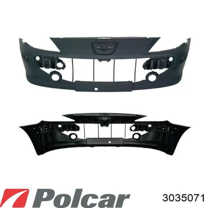 Pára-choque dianteiro 3035071 Polcar