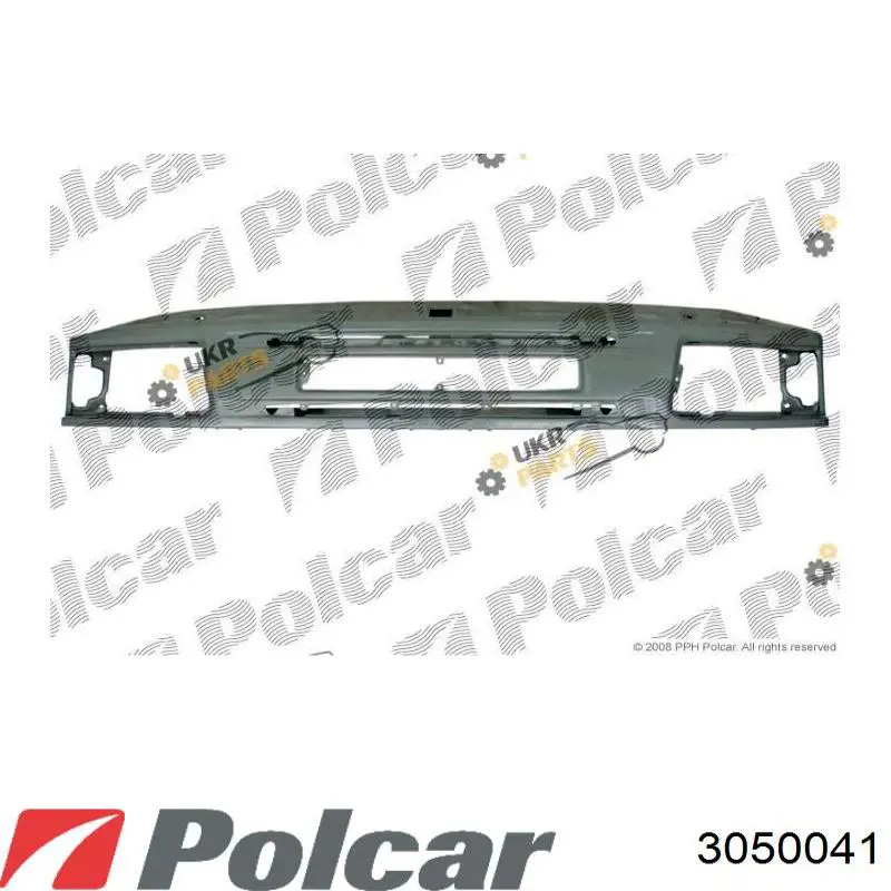 Suporte do radiador montado (painel de montagem de fixação das luzes) Polcar 3050041 preço, a partir de 144,71 USD