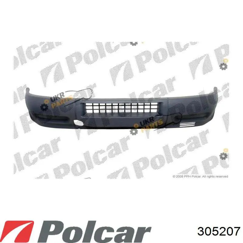 Compre 305207 Polcar Pára-choque dianteiro
