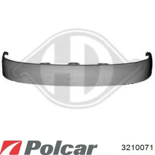 Pára-choque dianteiro 3210071 Polcar