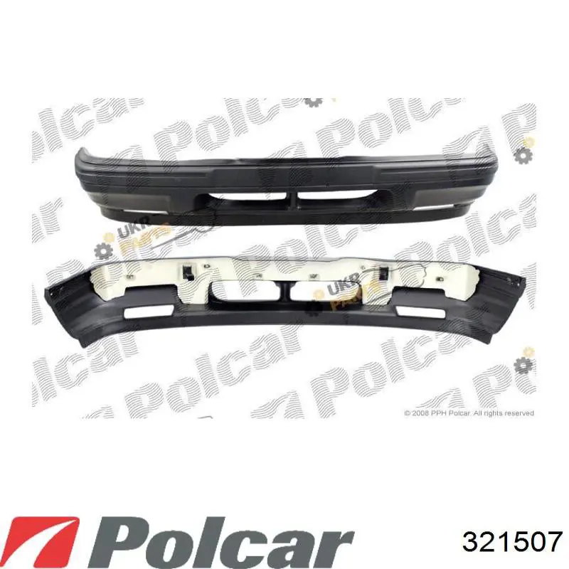 Compre 321507 Polcar Pára-choque dianteiro