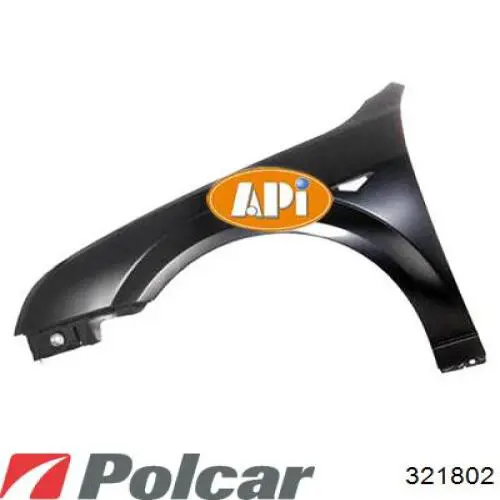 Pára-lama dianteiro direito 321802 Polcar