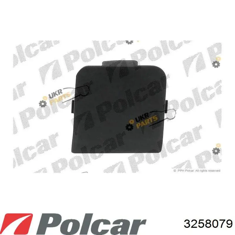 Compre 6N1117A989AA55MW Ford Tampão dianteira do pára-choque do gancho de reboque