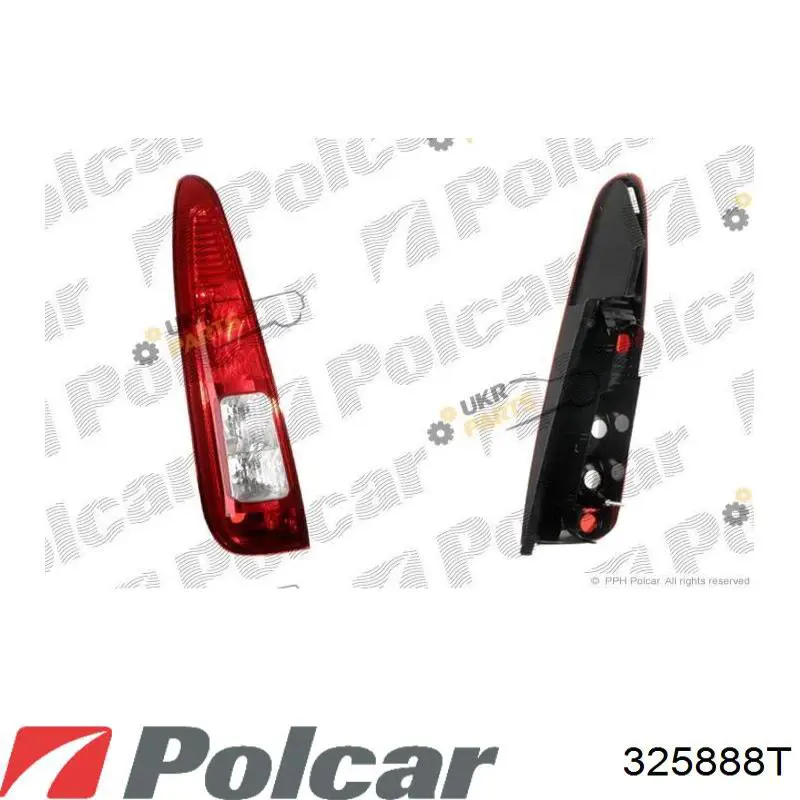 Lanterna traseira direita Ford 1362030 preço, a partir de 90,50 USD