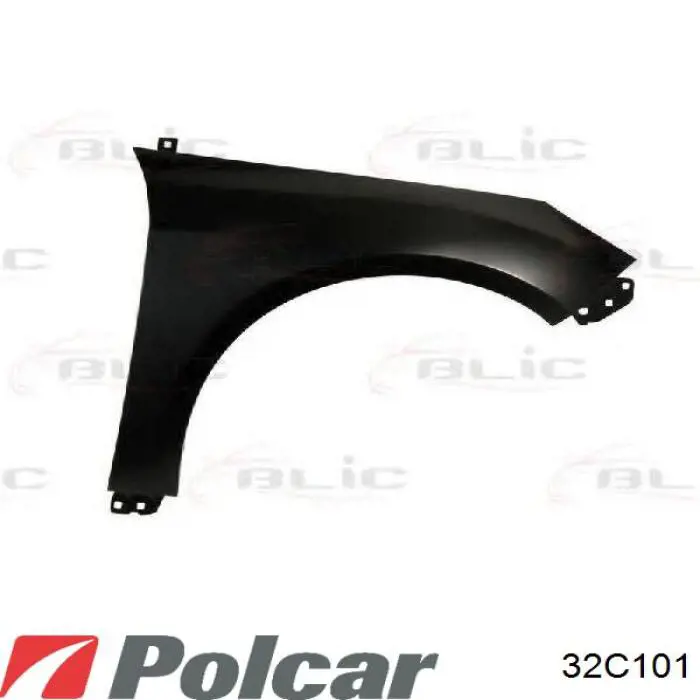 Pára-lama dianteiro esquerdo Polcar 32C101 preço, a partir de 65,86 USD