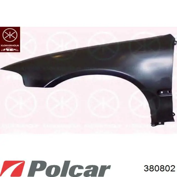 Pára-lama dianteiro direito 380802 Polcar