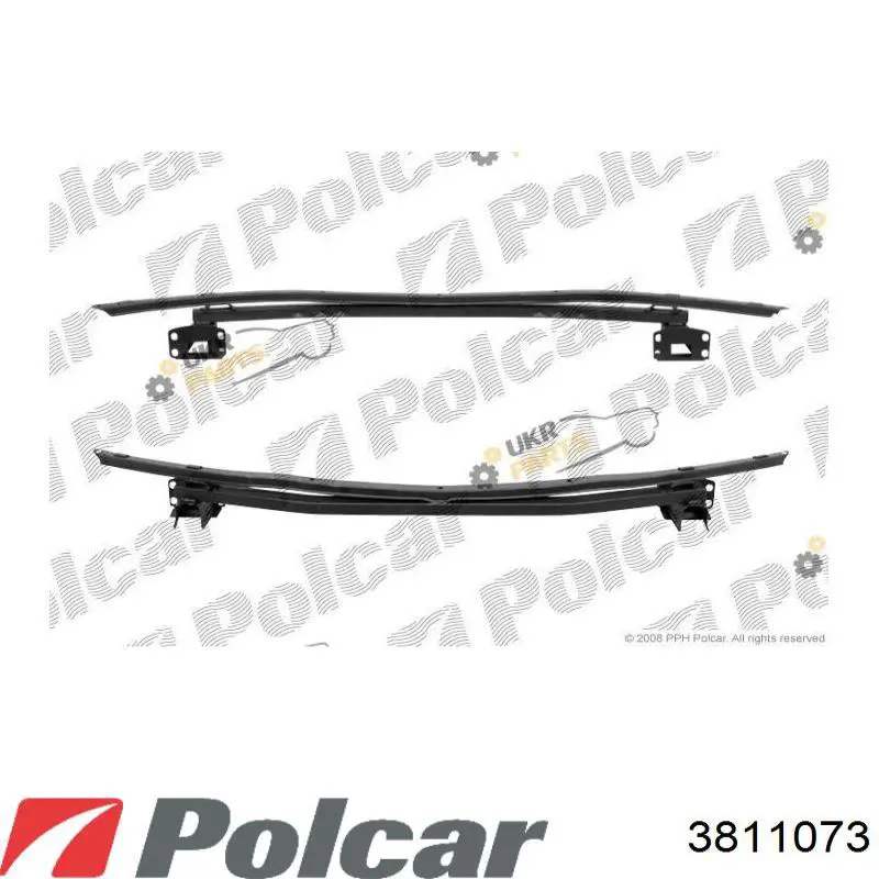 Compre 71140ST3E01ZZ Honda Reforçador do pára-choque dianteiro