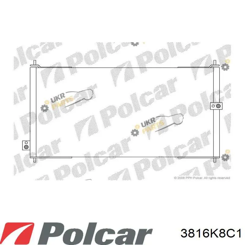  Radiador de aparelho de ar condicionado Honda Accord V coupé (CD7) (1993 - 1998) V