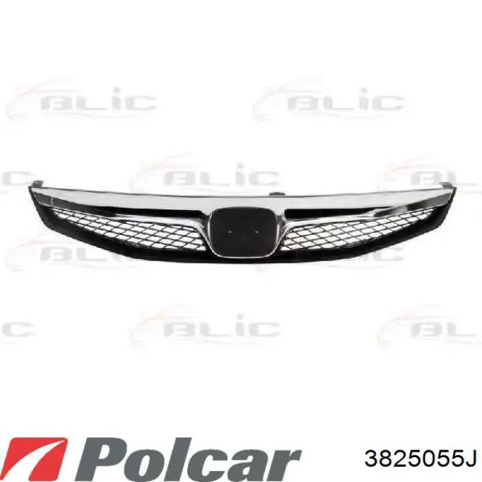 Grelha do radiador 3825055J Polcar