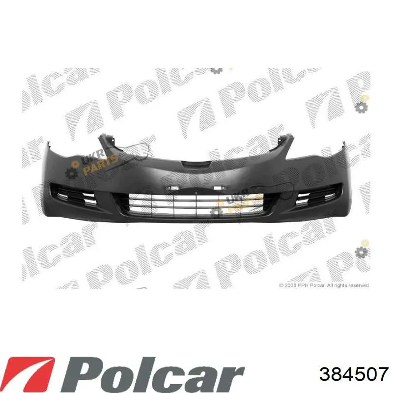 Pára-choque dianteiro 384507 Polcar