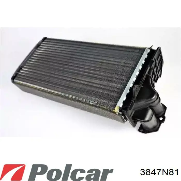 Radiador de forno (de aquecedor) 3847N81 Polcar