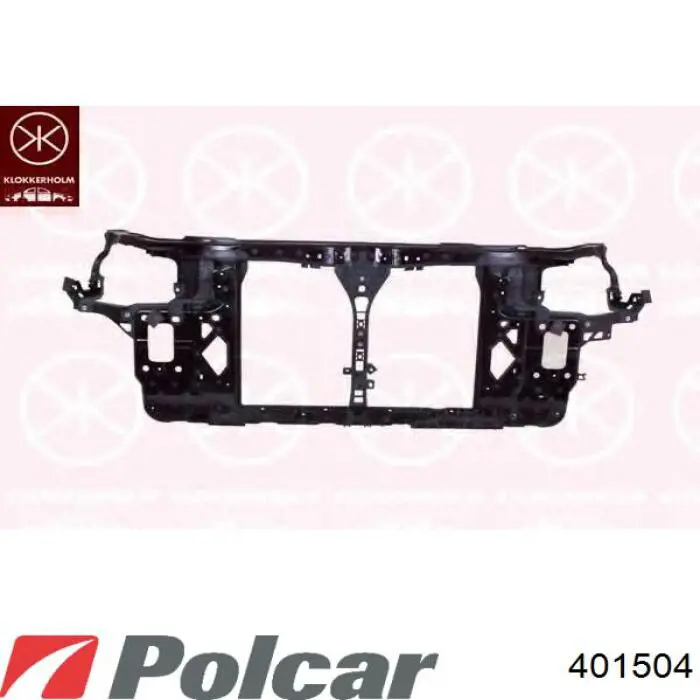 Suporte do radiador montado (painel de montagem de fixação das luzes) Polcar 401504 preço, a partir de 160,77 USD
