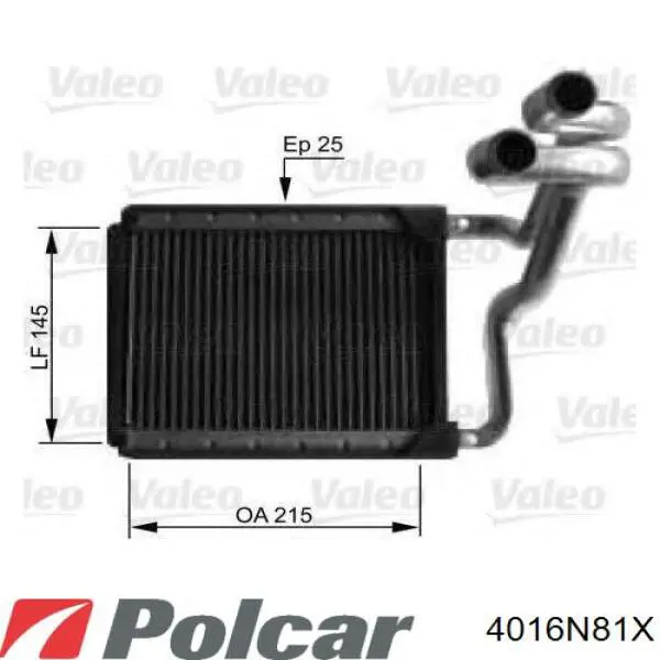 Radiador de forno (de aquecedor) Hyundai/Kia 971381H001 preço, a partir de 80,08 USD