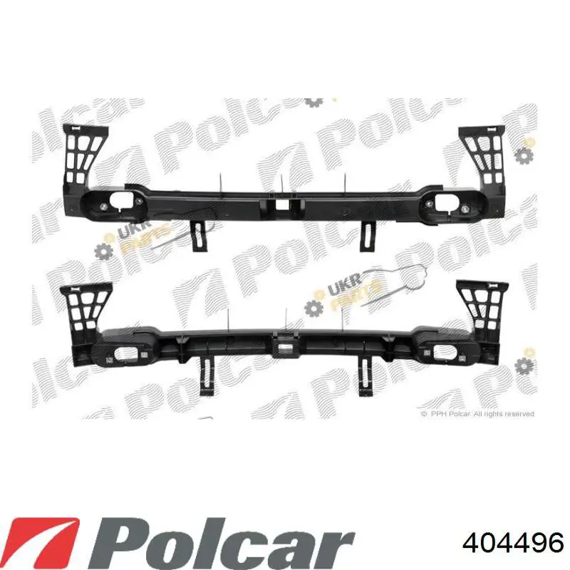 Pára-choque traseiro 404496 Polcar
