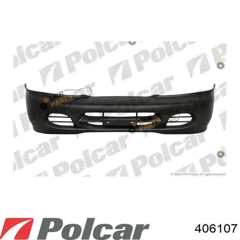 406107 Polcar Pára-choque dianteiro