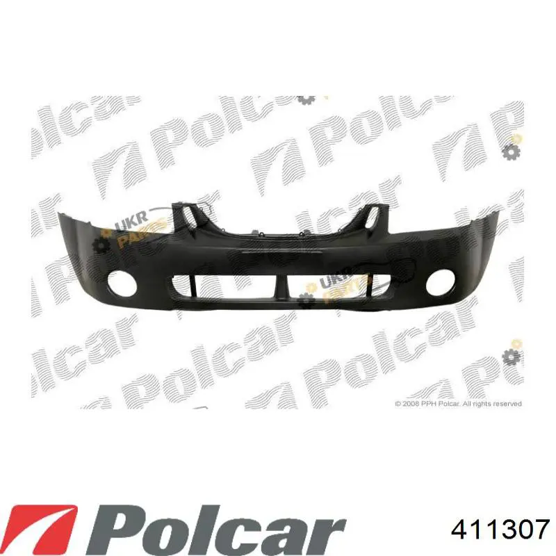 411307 Polcar Pára-choque dianteiro