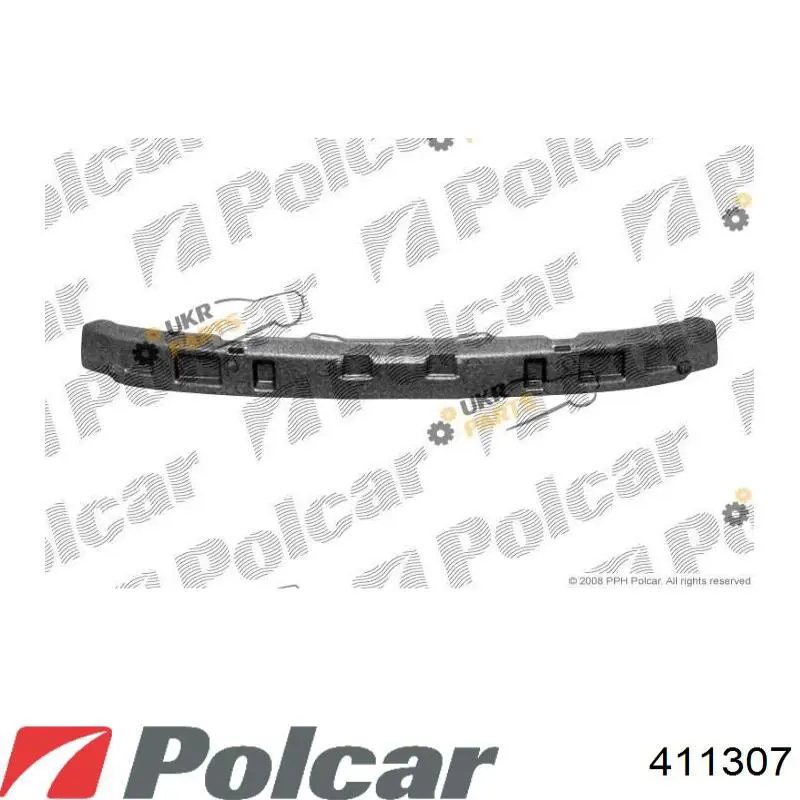 Pára-choque dianteiro Polcar 411307 preço, a partir de 92,53 USD