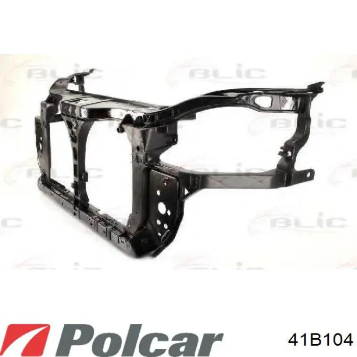 Compre 641011W001 Hyundai/Kia Suporte do radiador montado (painel de montagem de fixação das luzes)