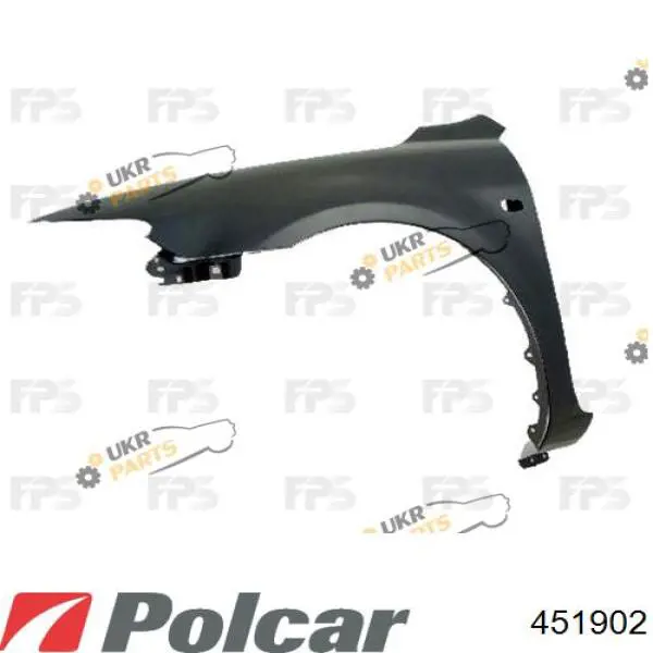 Pára-lama dianteiro direito 451902 Polcar