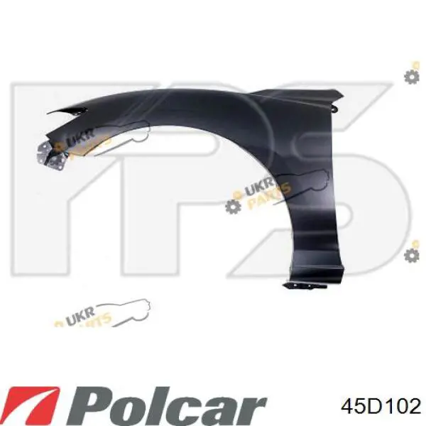 Compre 45D102 Polcar Pára-lama dianteiro direito