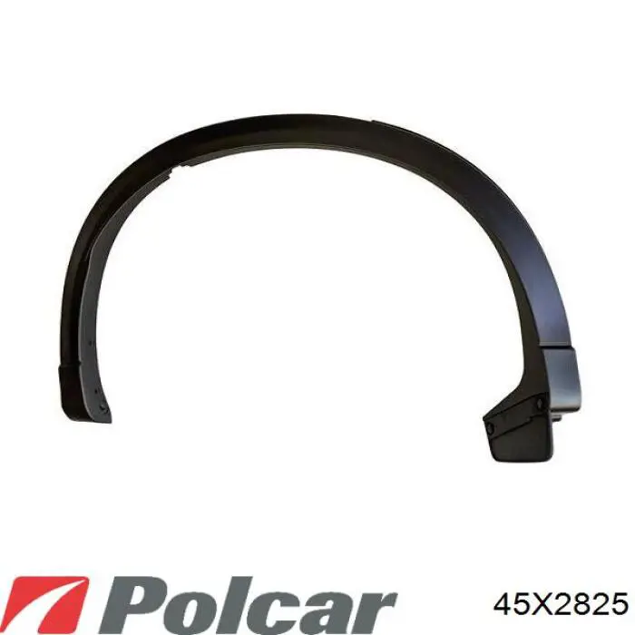 Expansor direito (placa sobreposta) de arco do pára-lama traseiro Signeda PMZ01007MBR