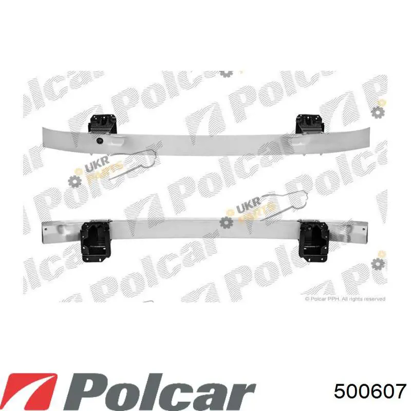 Pára-choque dianteiro Polcar 500607 preço, a partir de 172,69 USD