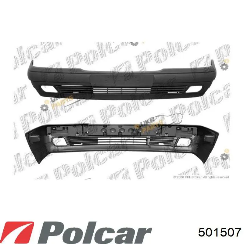 501507 Polcar Pára-choque dianteiro
