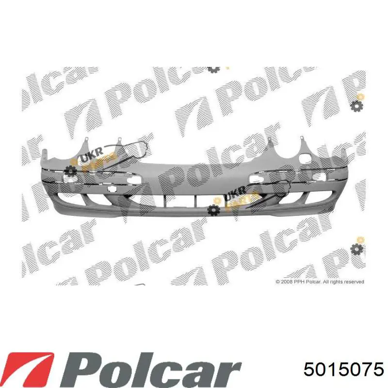 5015075 Polcar Pára-choque dianteiro
