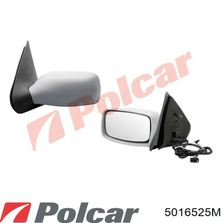 Espelho de retrovisão direito 5016525M Polcar