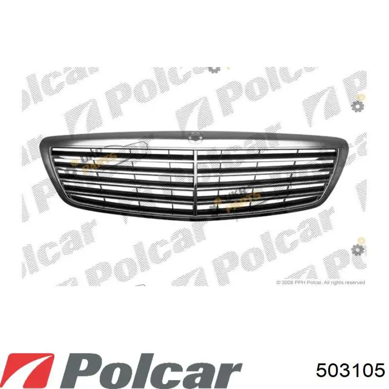 Compre A22188000837712 Mercedes Grelha do radiador