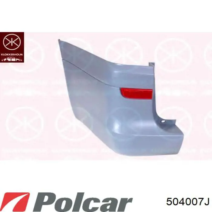 Pára-choque dianteiro 504007J Polcar