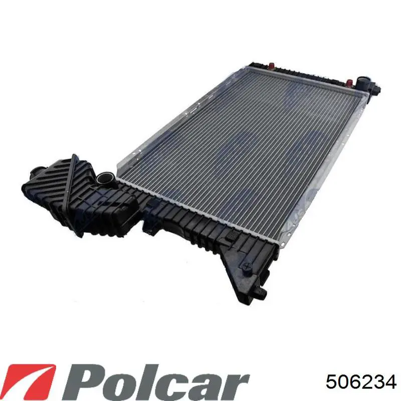 Reforçador do pára-choque dianteiro 506234 Polcar
