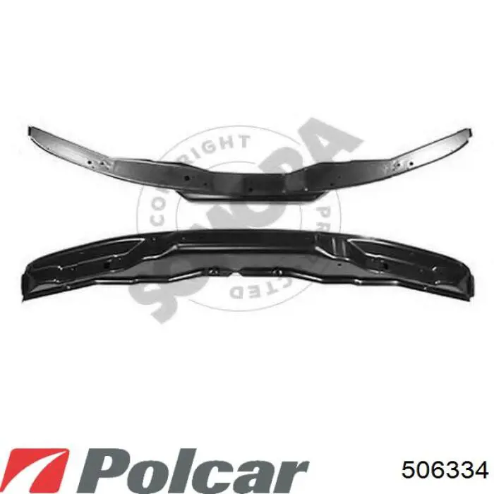 Reforçador do pára-choque dianteiro Polcar 506334 preço, a partir de 111,02 USD