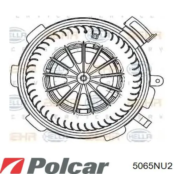 Motor de ventilador de forno (de aquecedor de salão) 5065NU2 Polcar