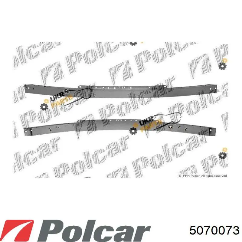 Compre A2076200300 Mercedes Reforçador do pára-choque dianteiro